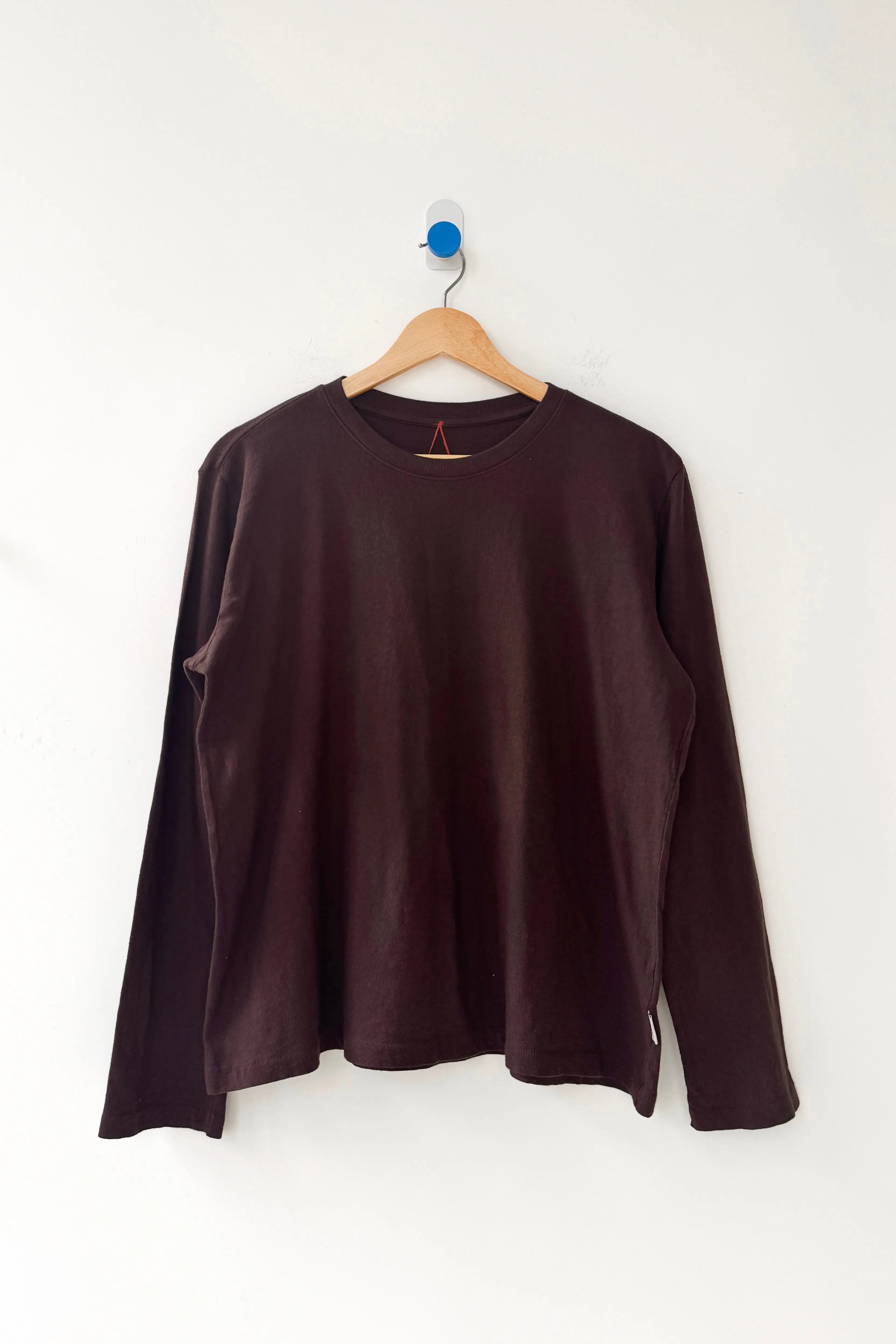 Foundation Long Sleeve Tee - Dark Cacao sold by Le Bon Shoppe product image thumbnail 4