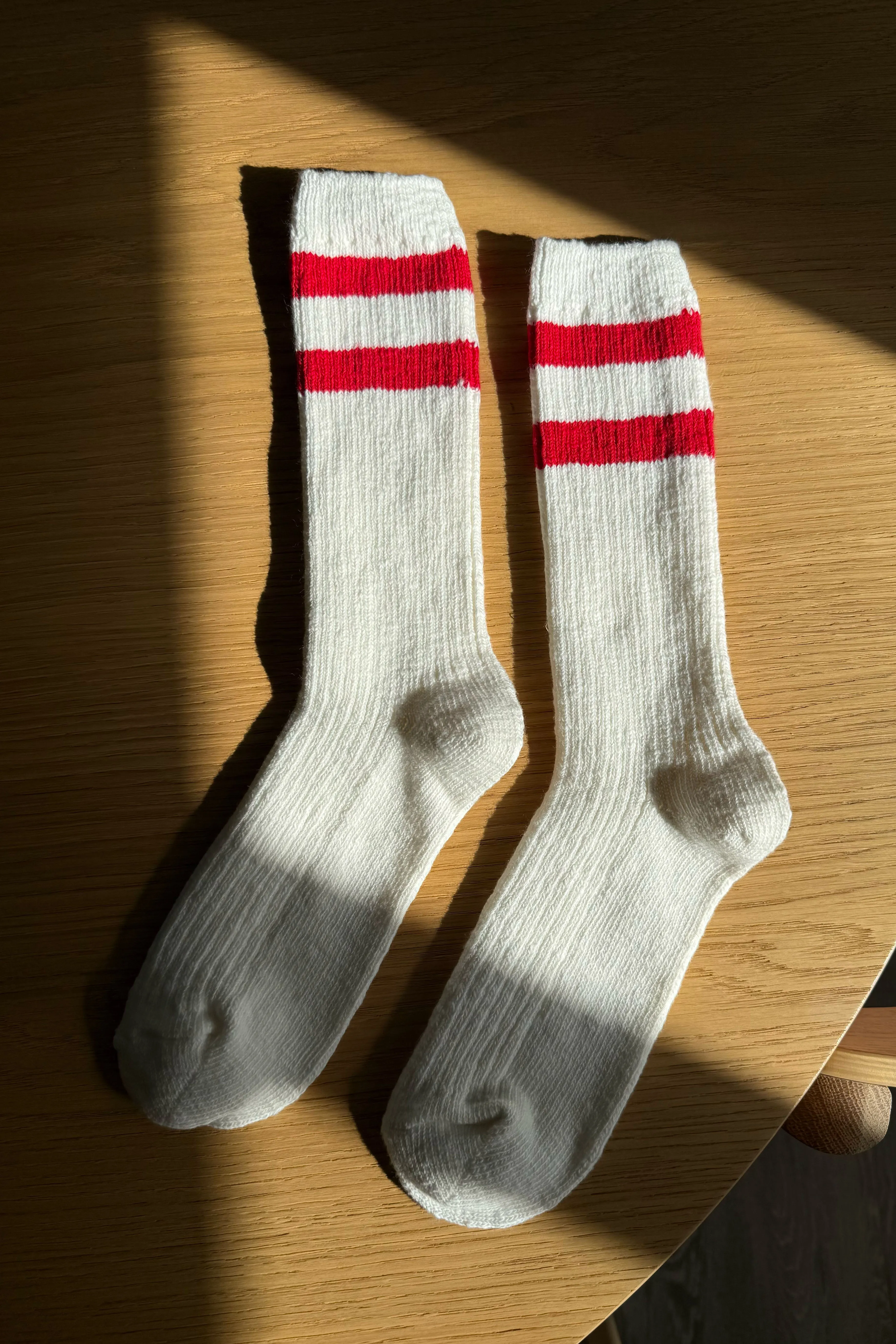 Cottage Varsity Socks - Red Varsity sold by Le Bon Shoppe product image thumbnail 4