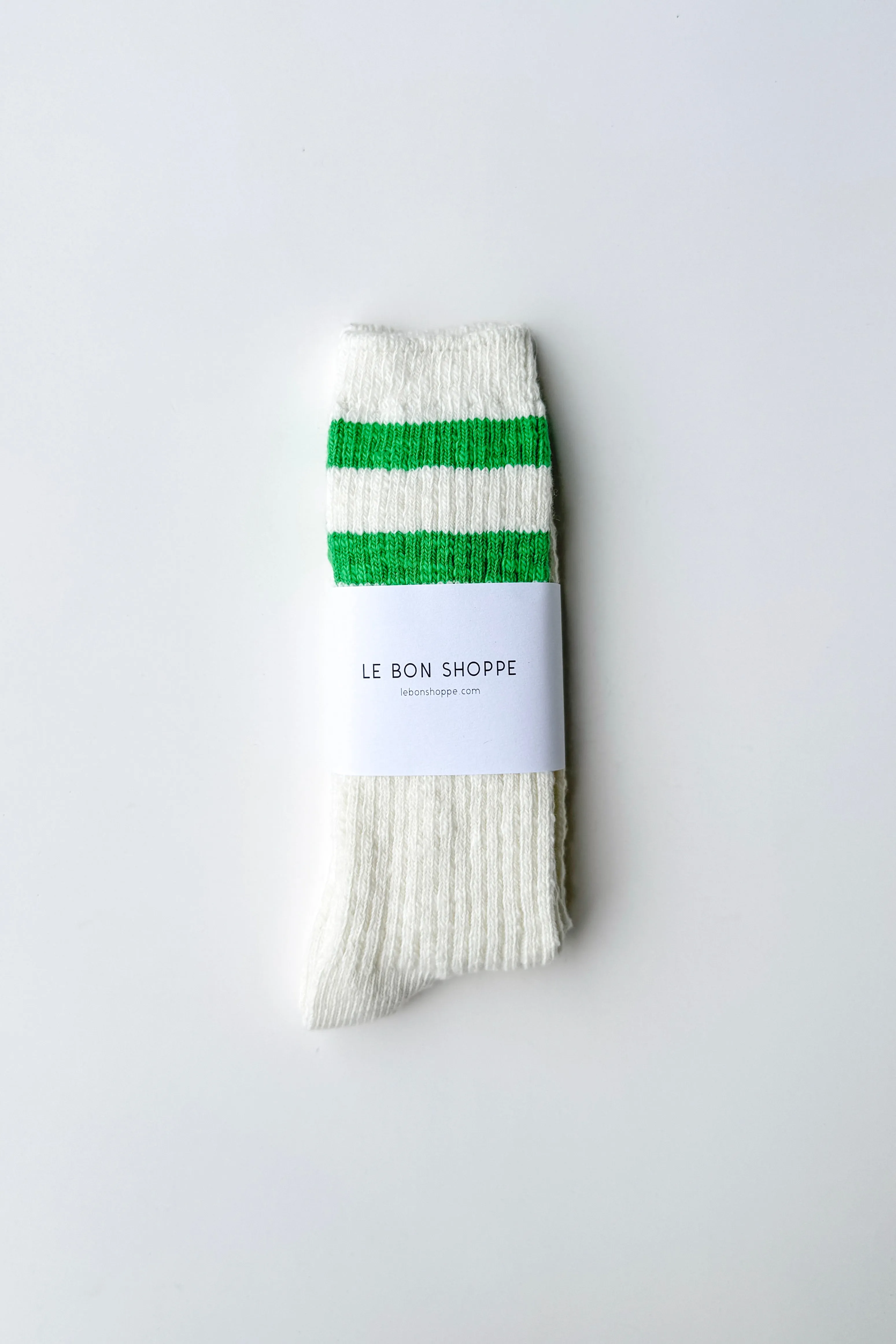 Cottage Varsity Socks - Green Varsity sold by Le Bon Shoppe product image thumbnail 4