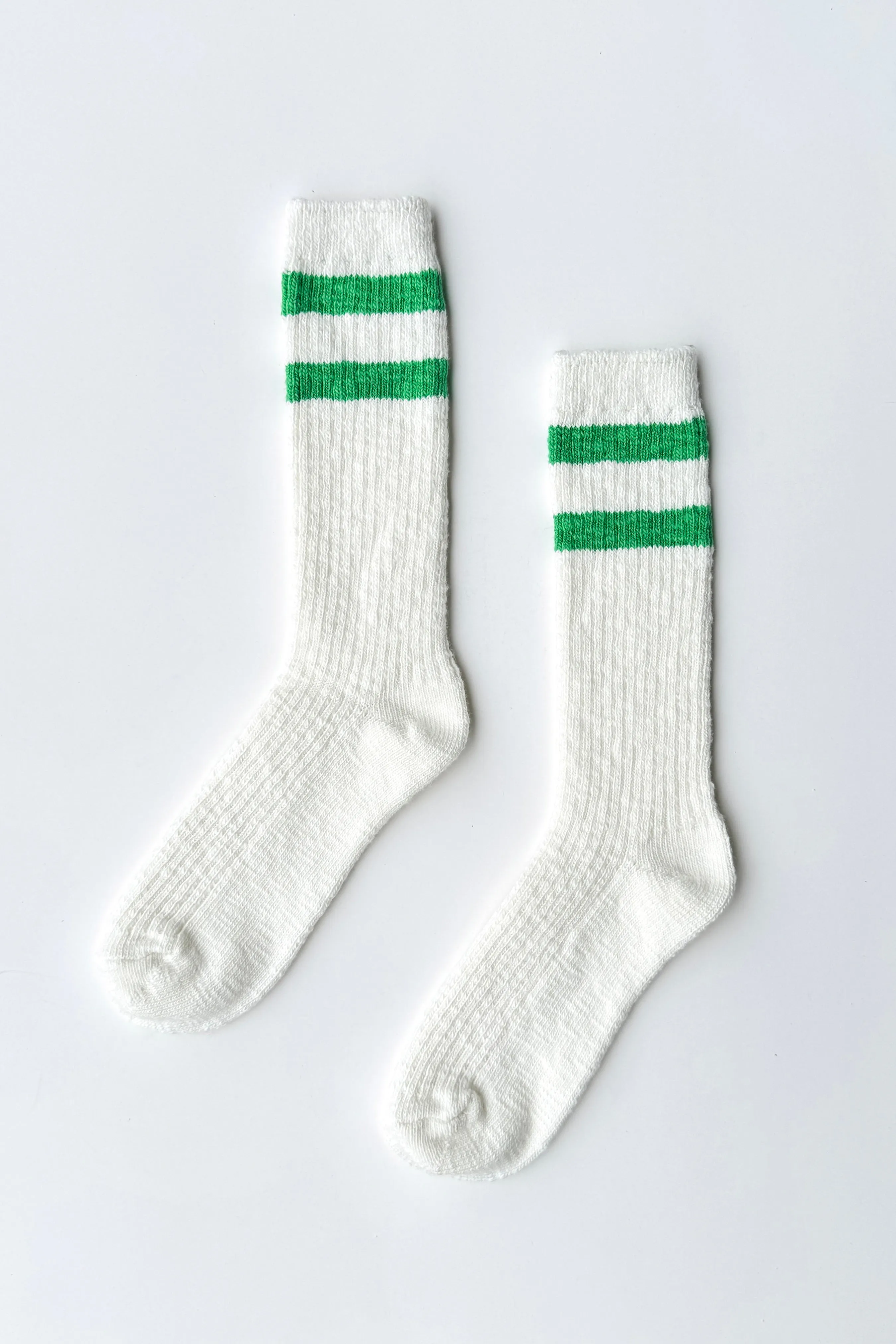 Cottage Varsity Socks - Green Varsity sold by Le Bon Shoppe product image thumbnail 5