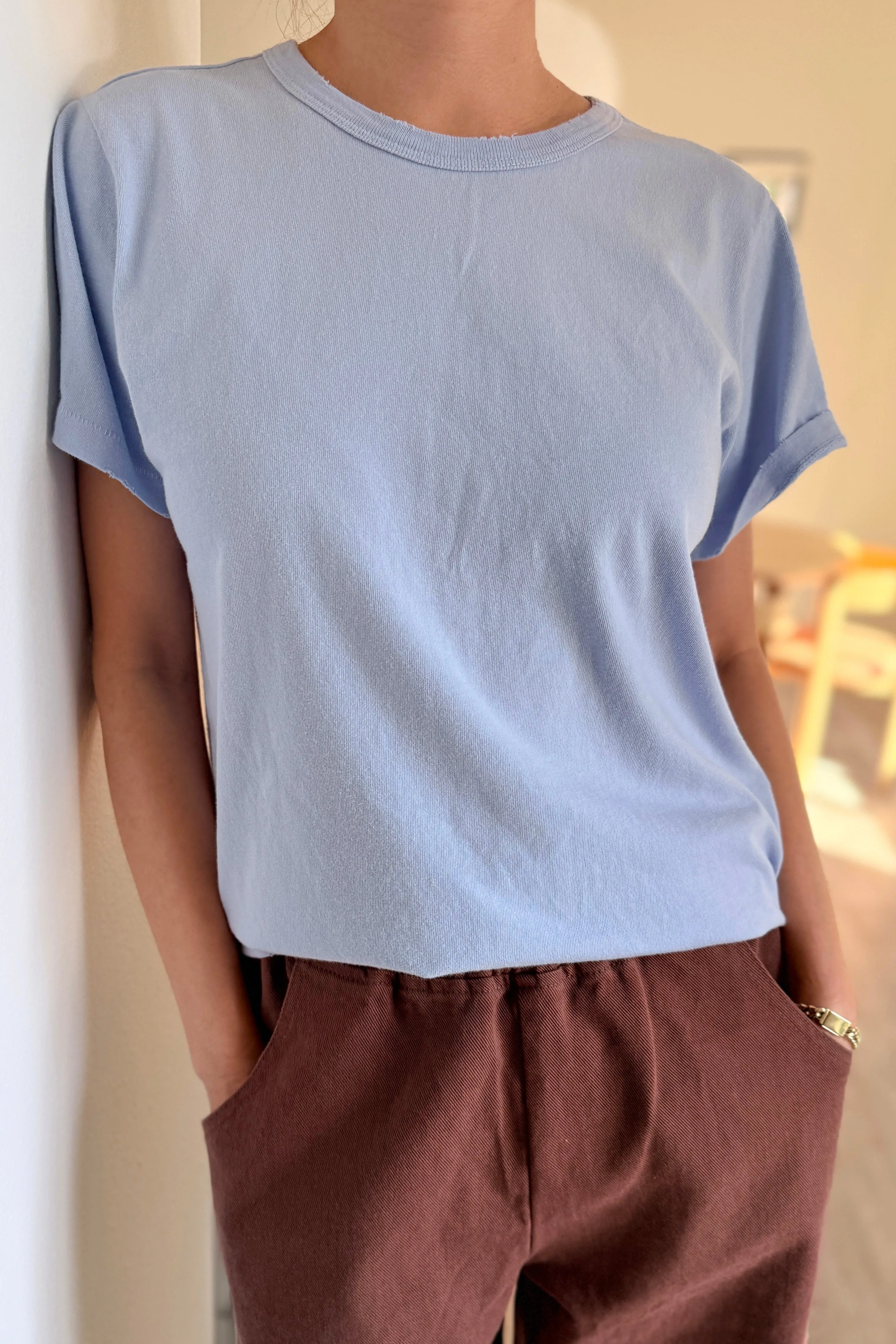 Vintage Boy Tee (Organic Cotton) - Serenity sold by Le Bon Shoppe