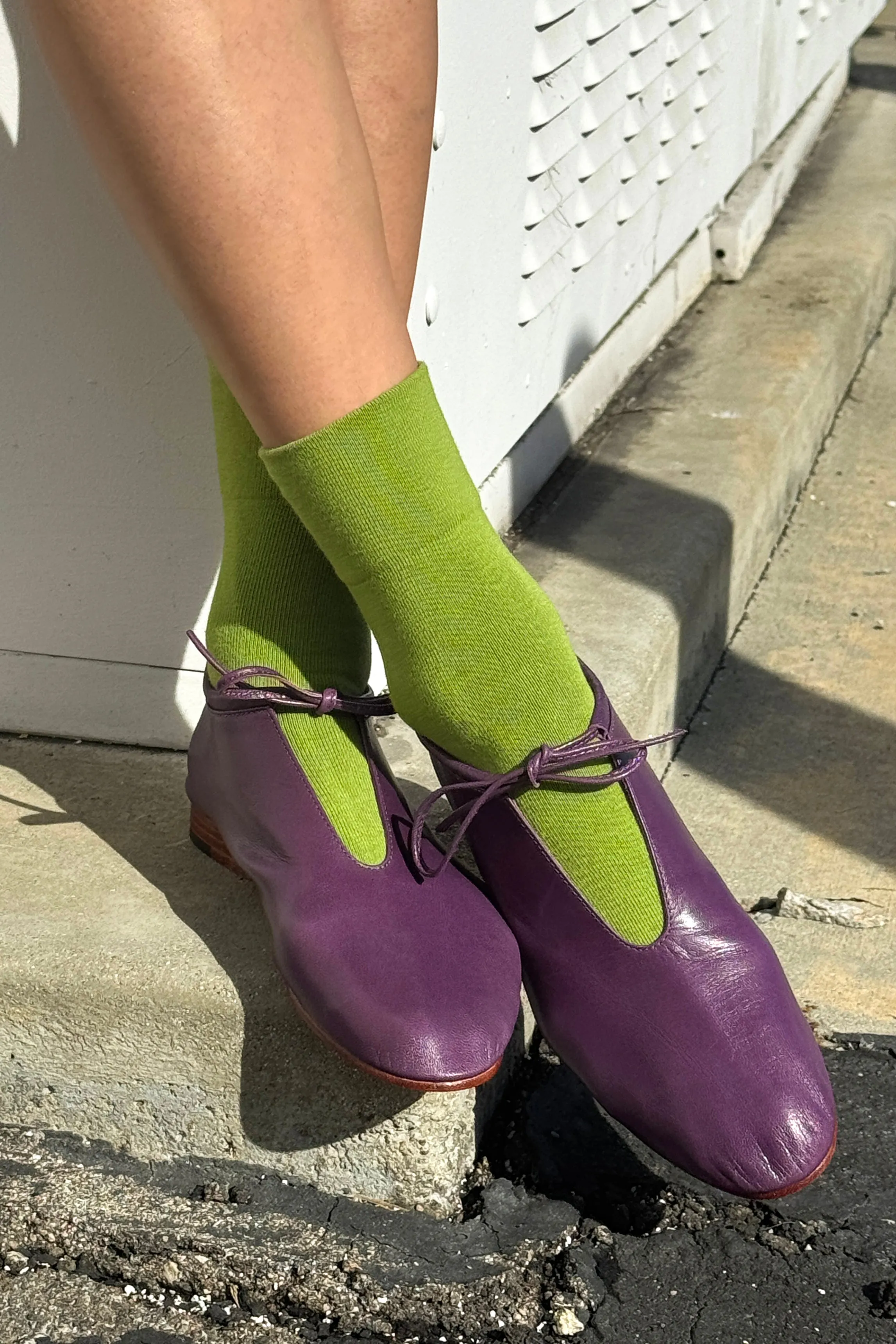 Sneaker Socks - Matcha sold by Le Bon Shoppe