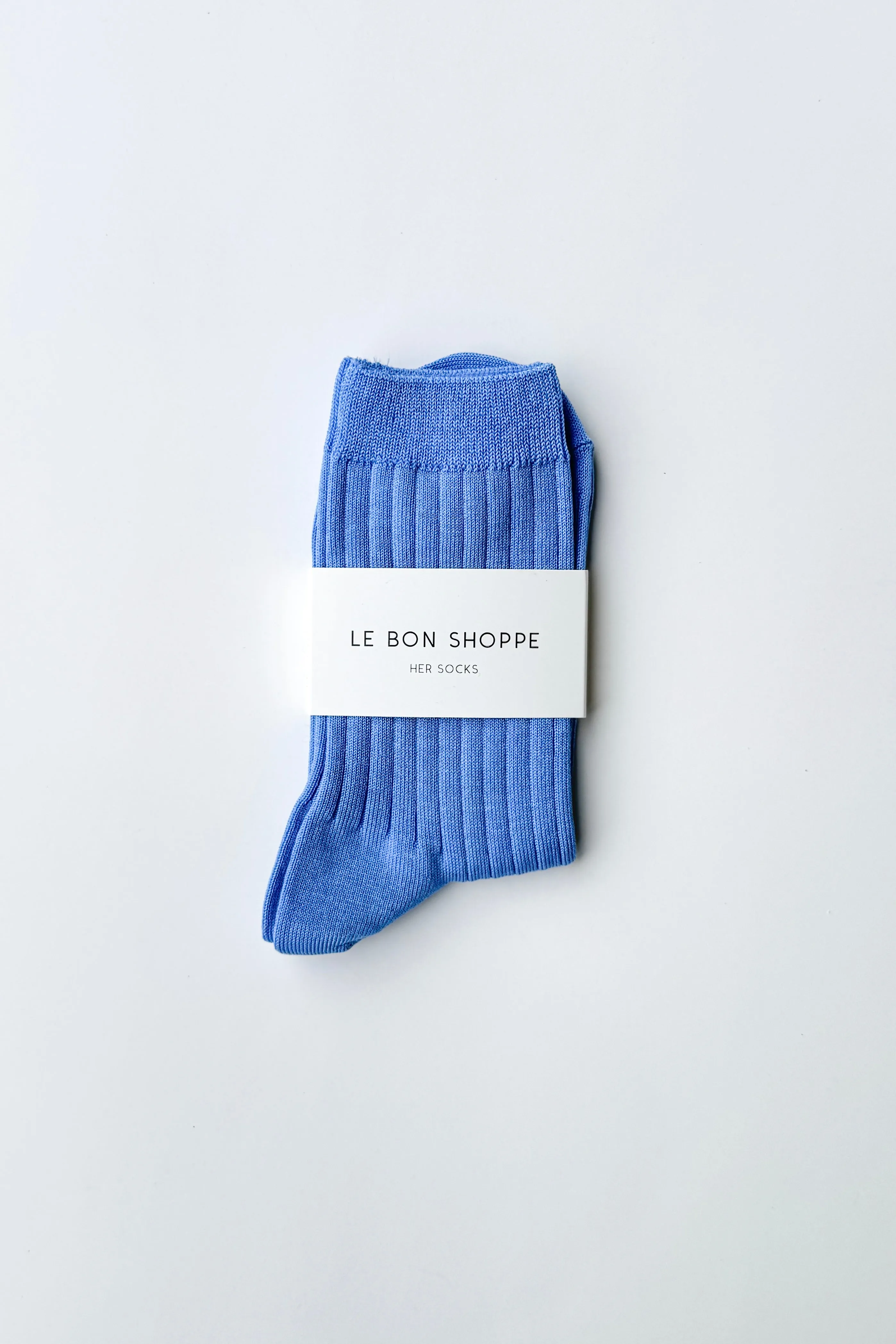 Her Socks (MC cotton) - Periwinkle sold by Le Bon Shoppe product image thumbnail 4