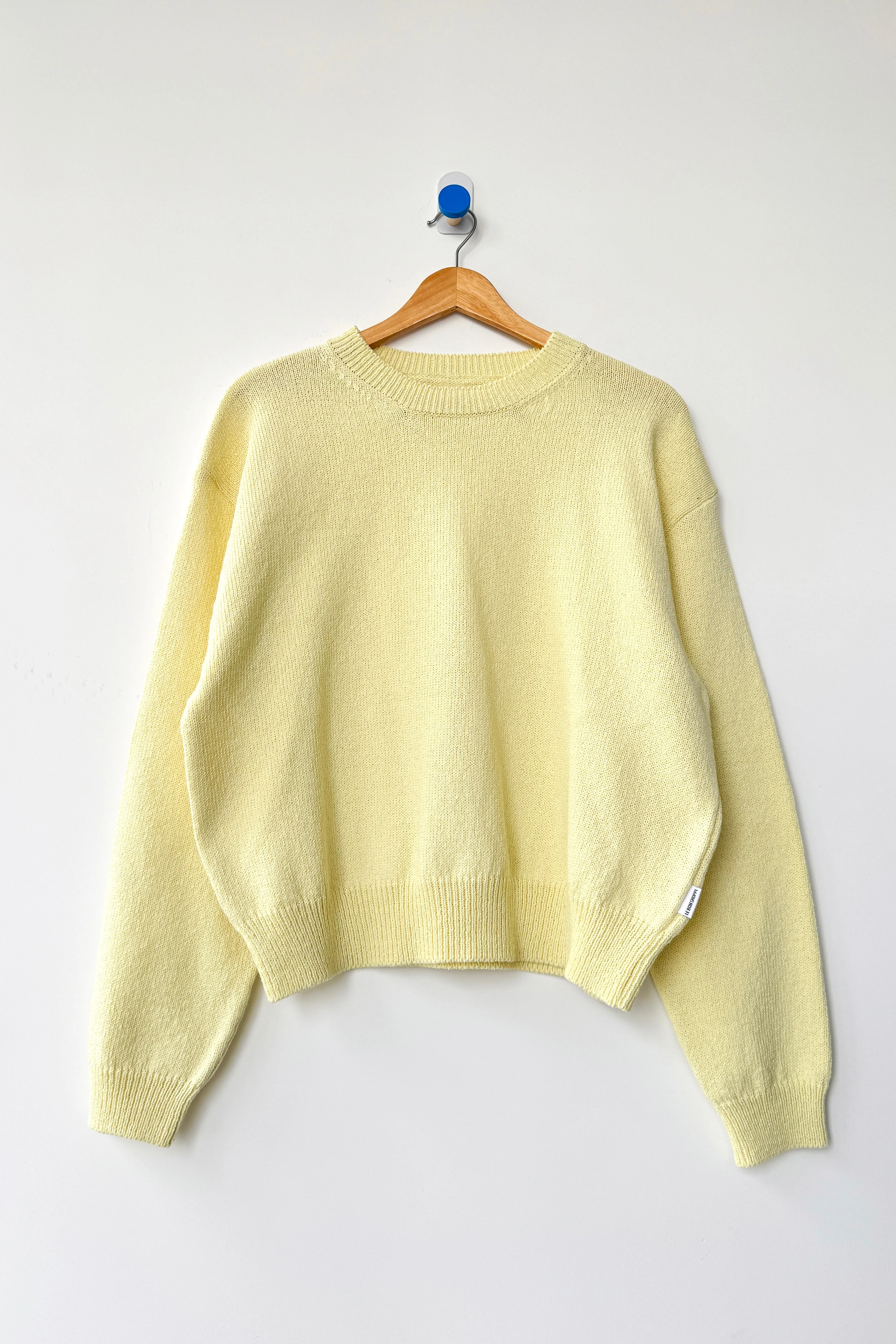 Milo Cotton Sweater - Lemonade sold by Le Bon Shoppe product image thumbnail 4