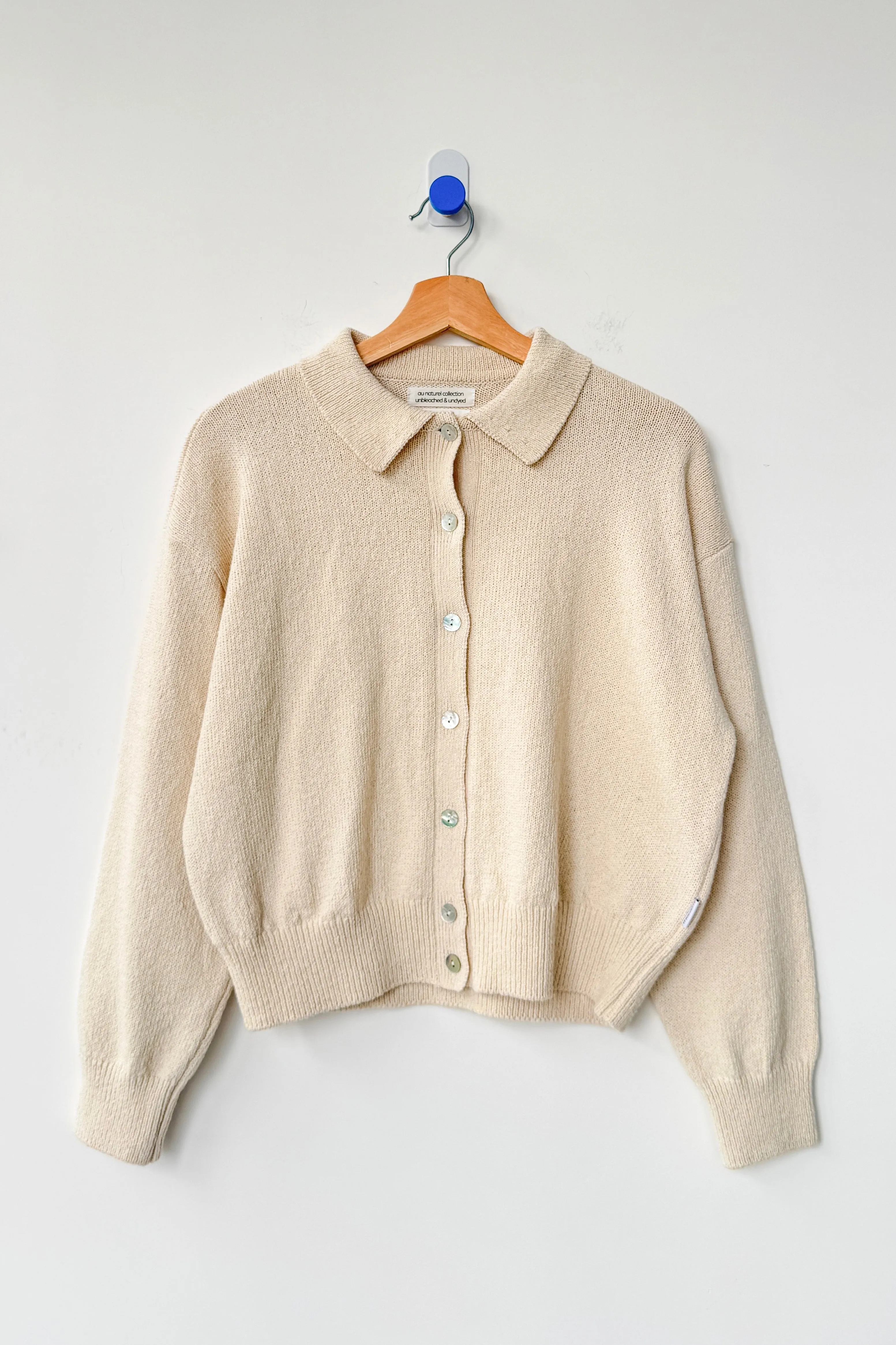 The Club Cardigan - Naturel sold by Le Bon Shoppe product image thumbnail 4