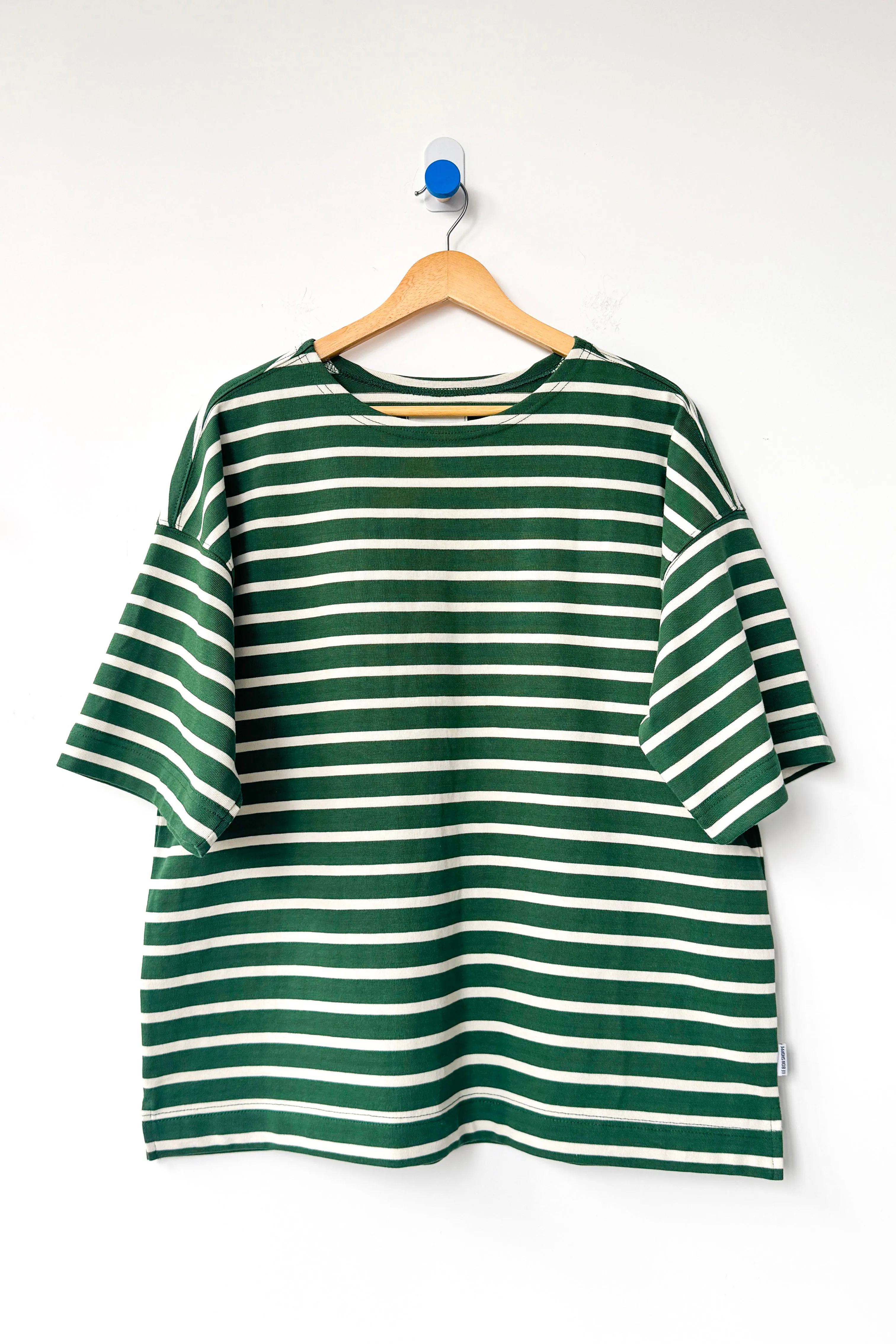 Voyage Tee - White Stripe on Pine sold by Le Bon Shoppe product image thumbnail 3