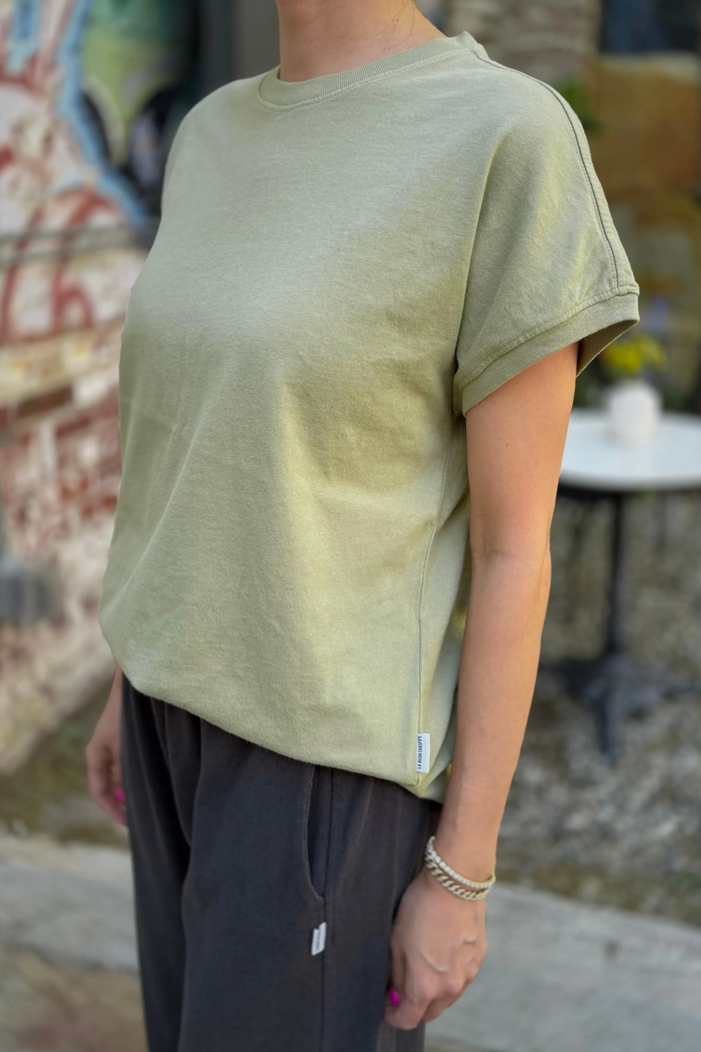 Ease Tee - Mint Dust sold by Le Bon Shoppe product image thumbnail 3