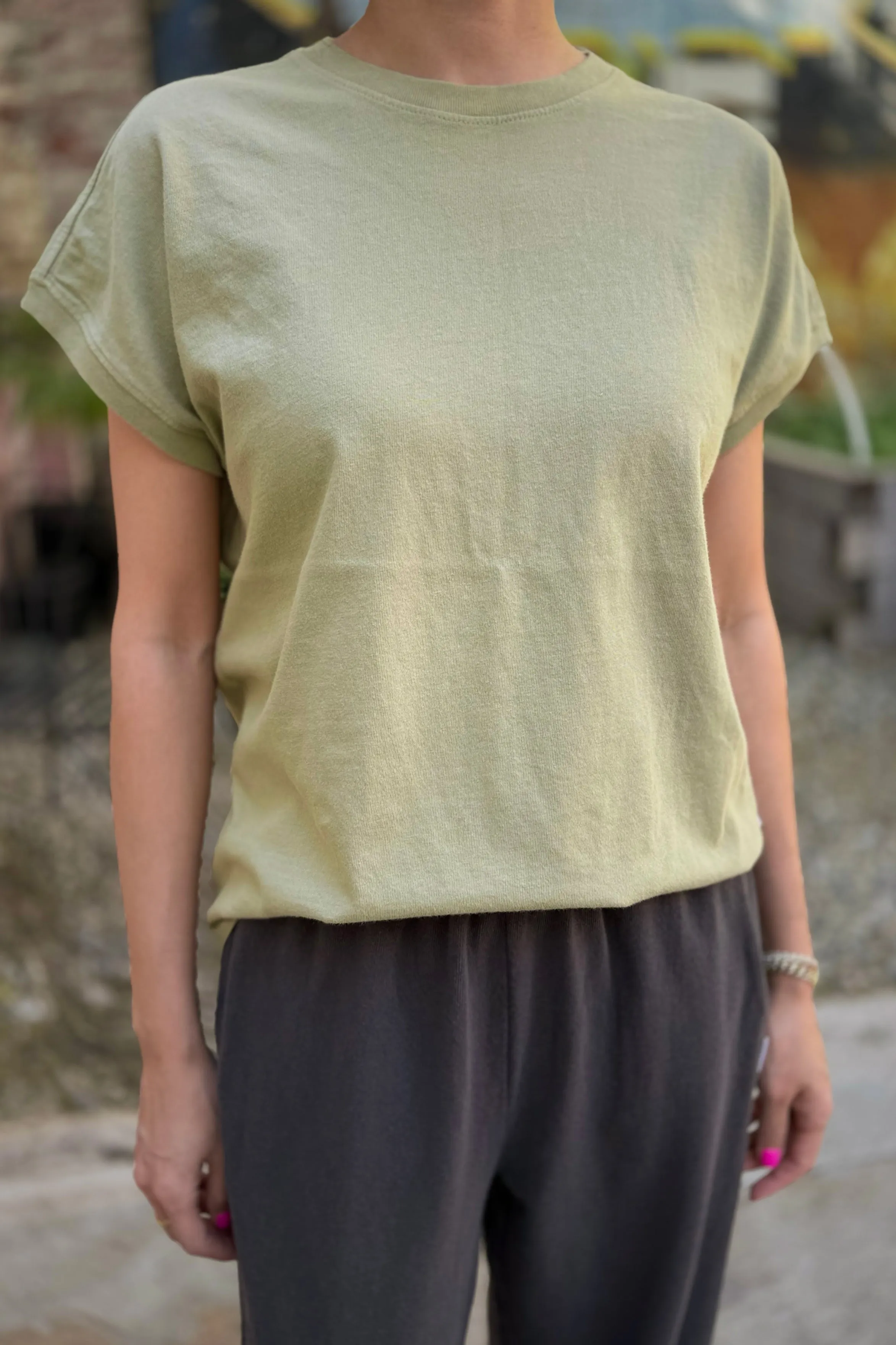 Ease Tee - Mint Dust sold by Le Bon Shoppe product image thumbnail 4