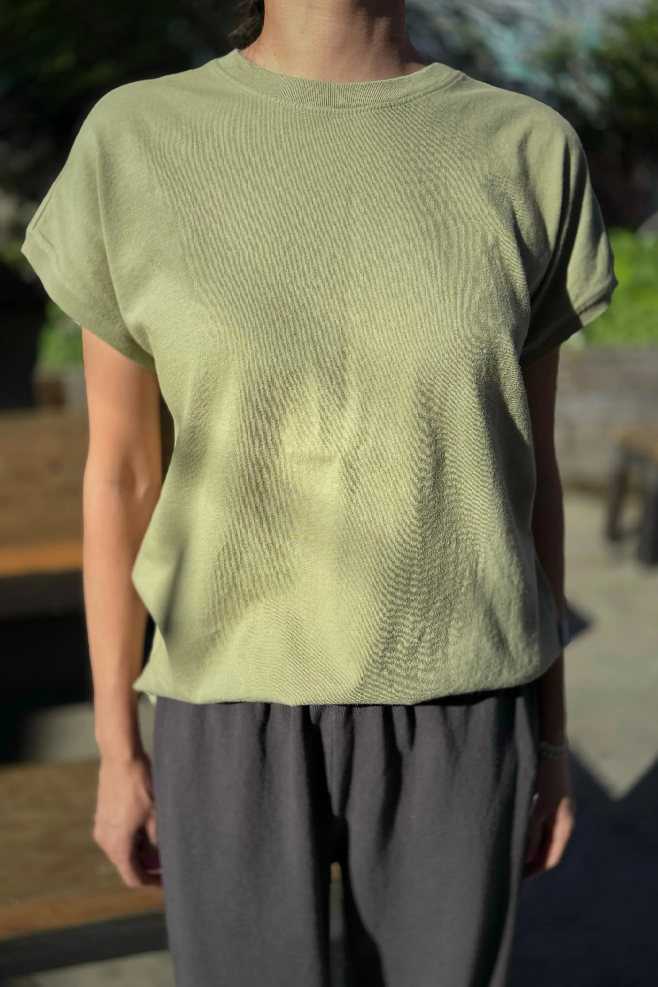 Ease Tee - Mint Dust sold by Le Bon Shoppe