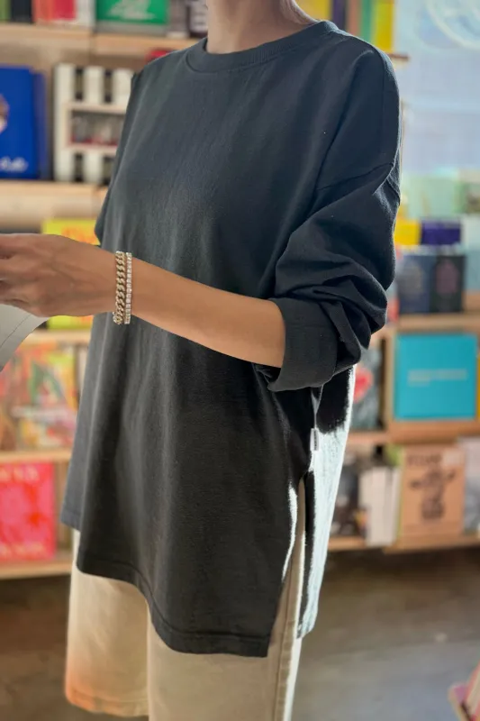 Sunday Tee - Dark Slate made by Le Bon Shoppe