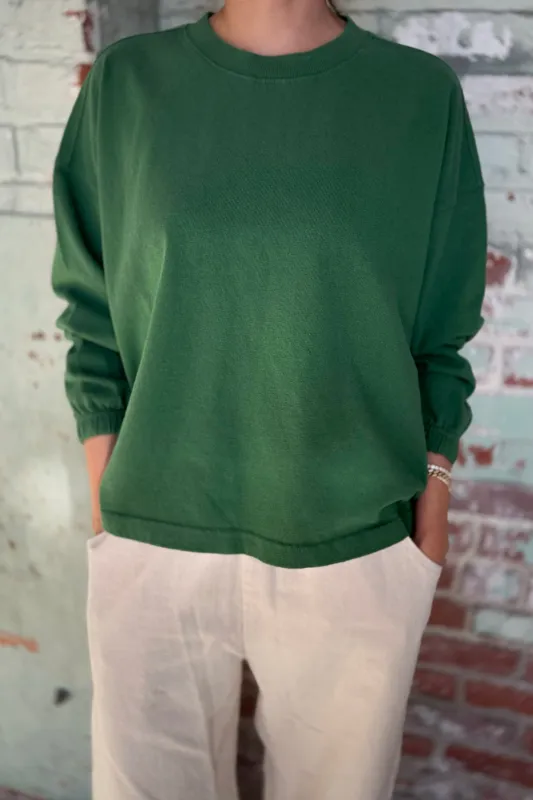 Naturelle Tee - Moss Green made by Le Bon Shoppe