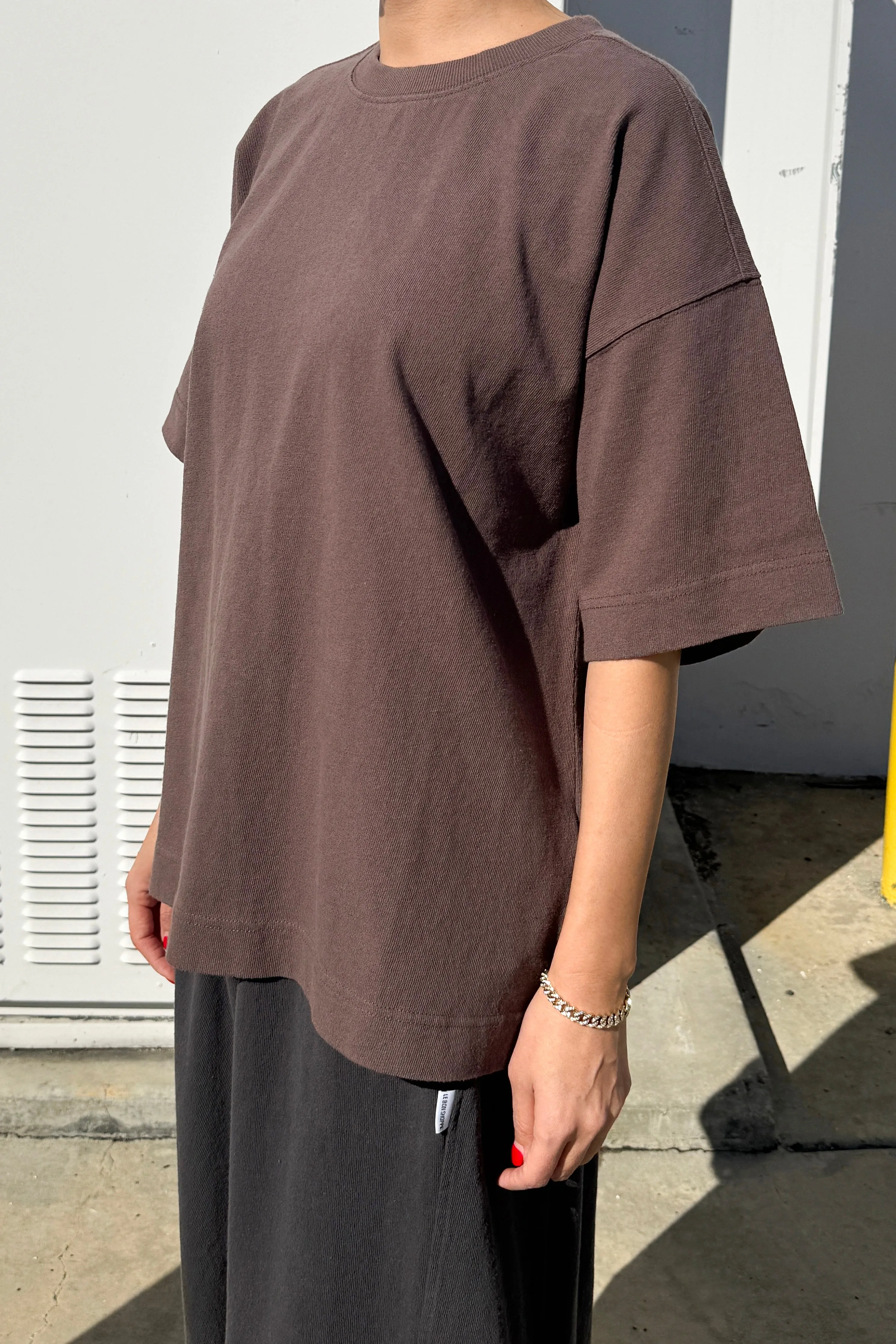 Jayden Tee - Chocolate sold by Le Bon Shoppe product image thumbnail 2