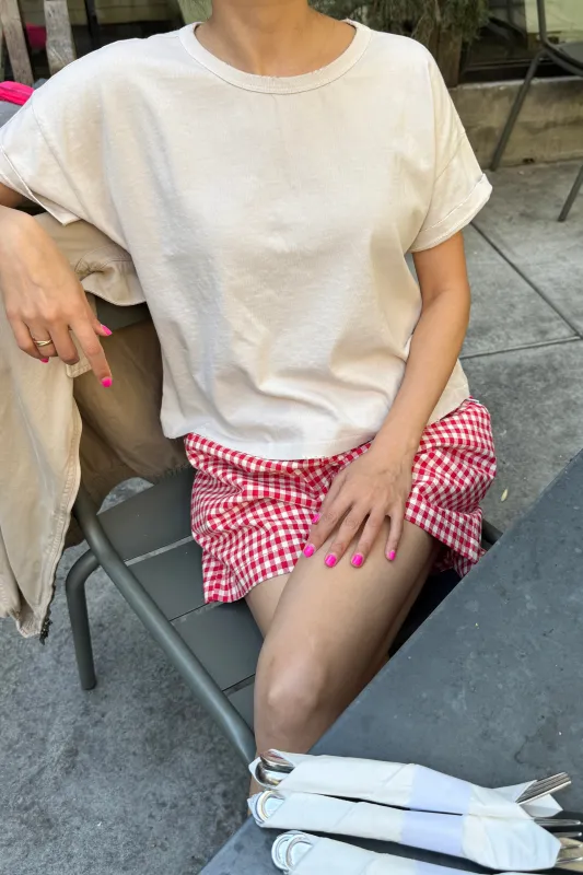 Vintage Fille Tee - Rice made by Le Bon Shoppe