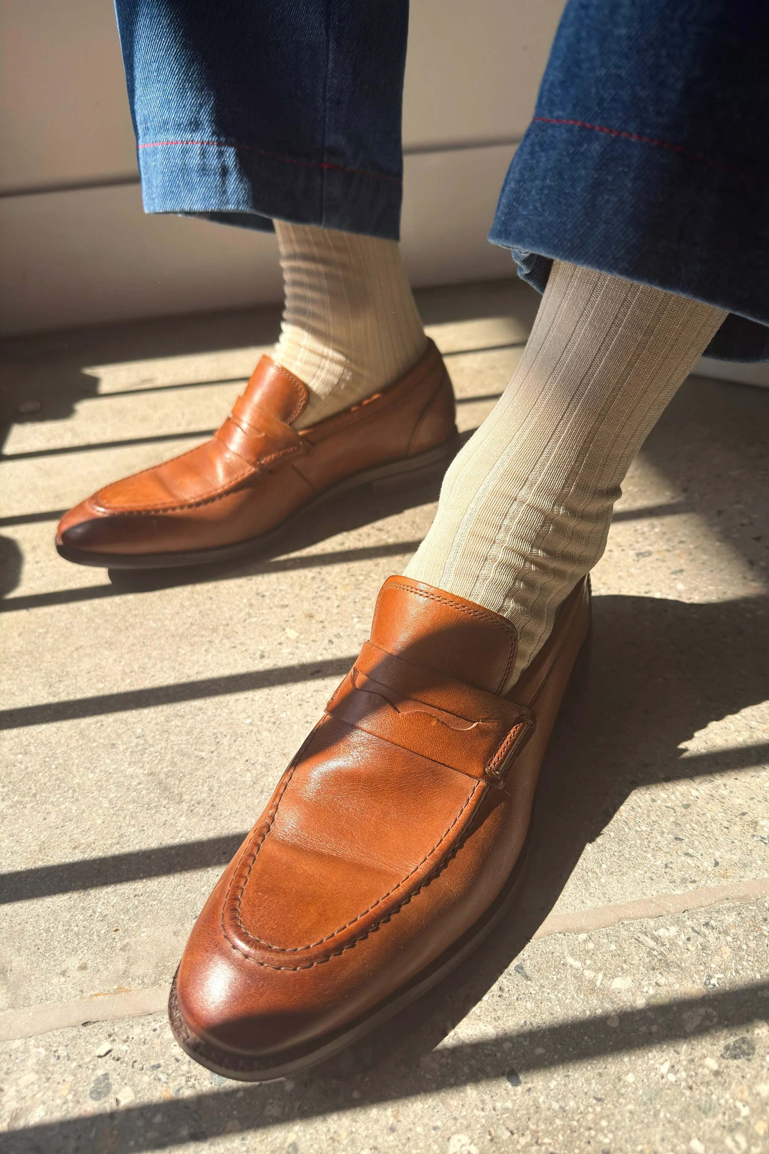 His Socks (MC cotton) - Porcelain sold by Le Bon Shoppe product image thumbnail 4