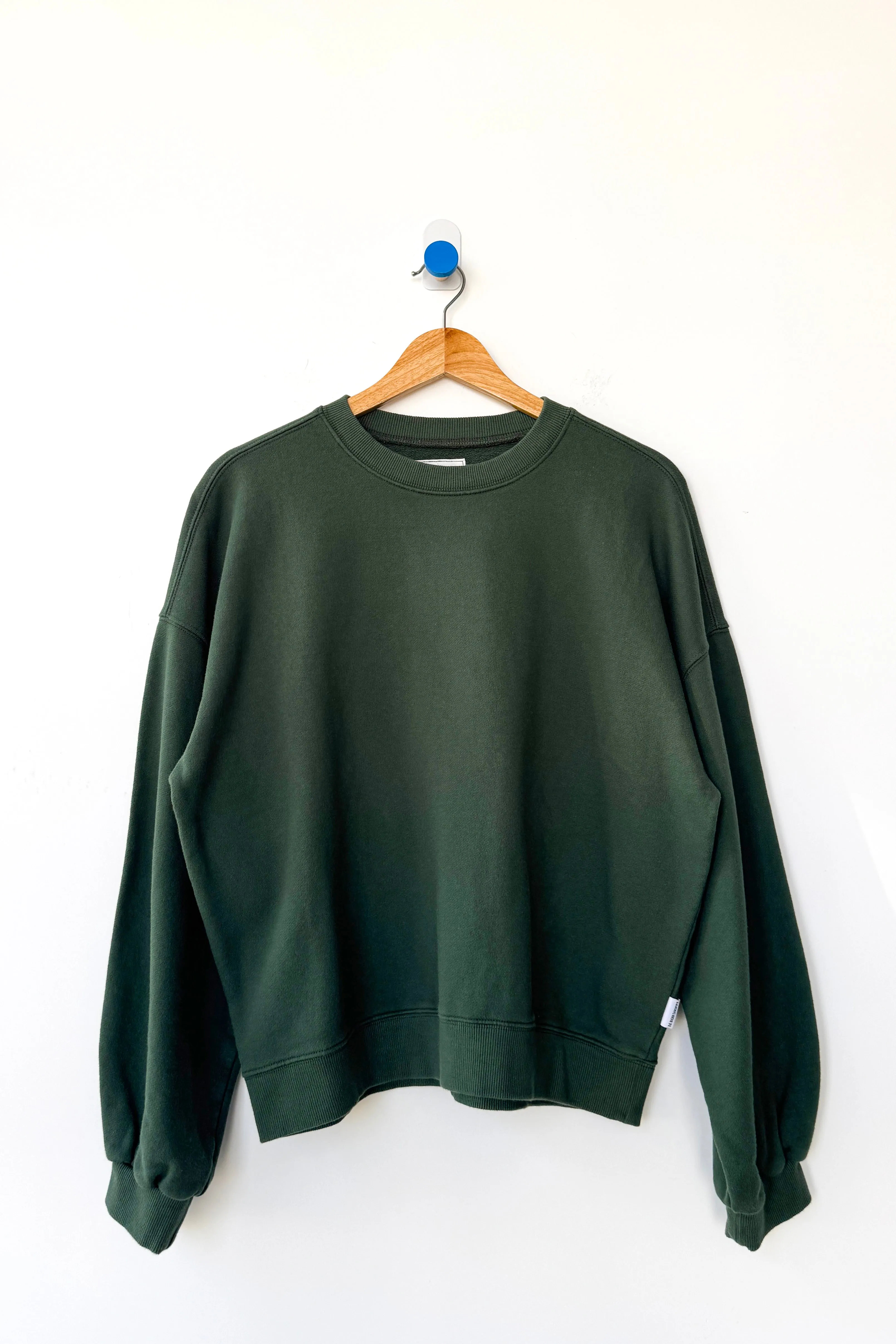 French Terry Core Sweatshirt - Cedar Green sold by Le Bon Shoppe product image thumbnail 4