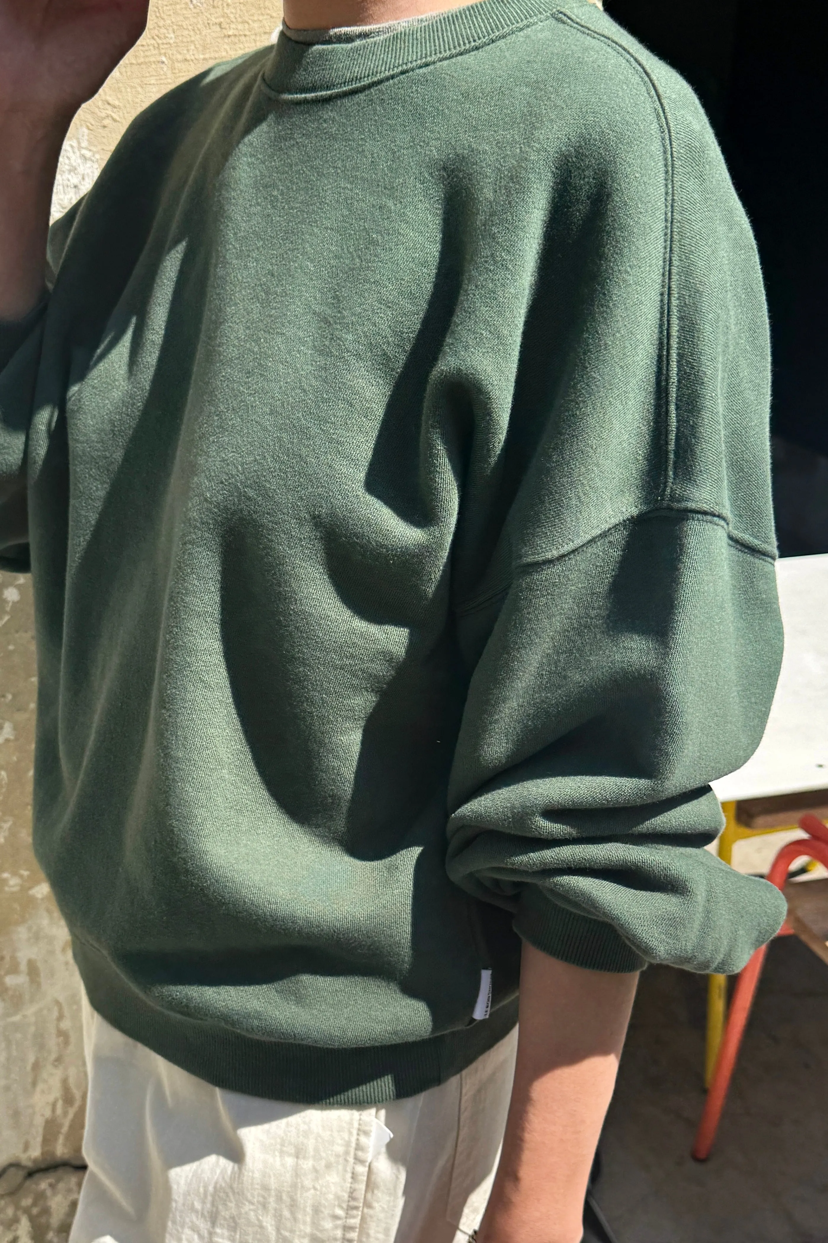 French Terry Core Sweatshirt - Cedar Green sold by Le Bon Shoppe product image thumbnail 3