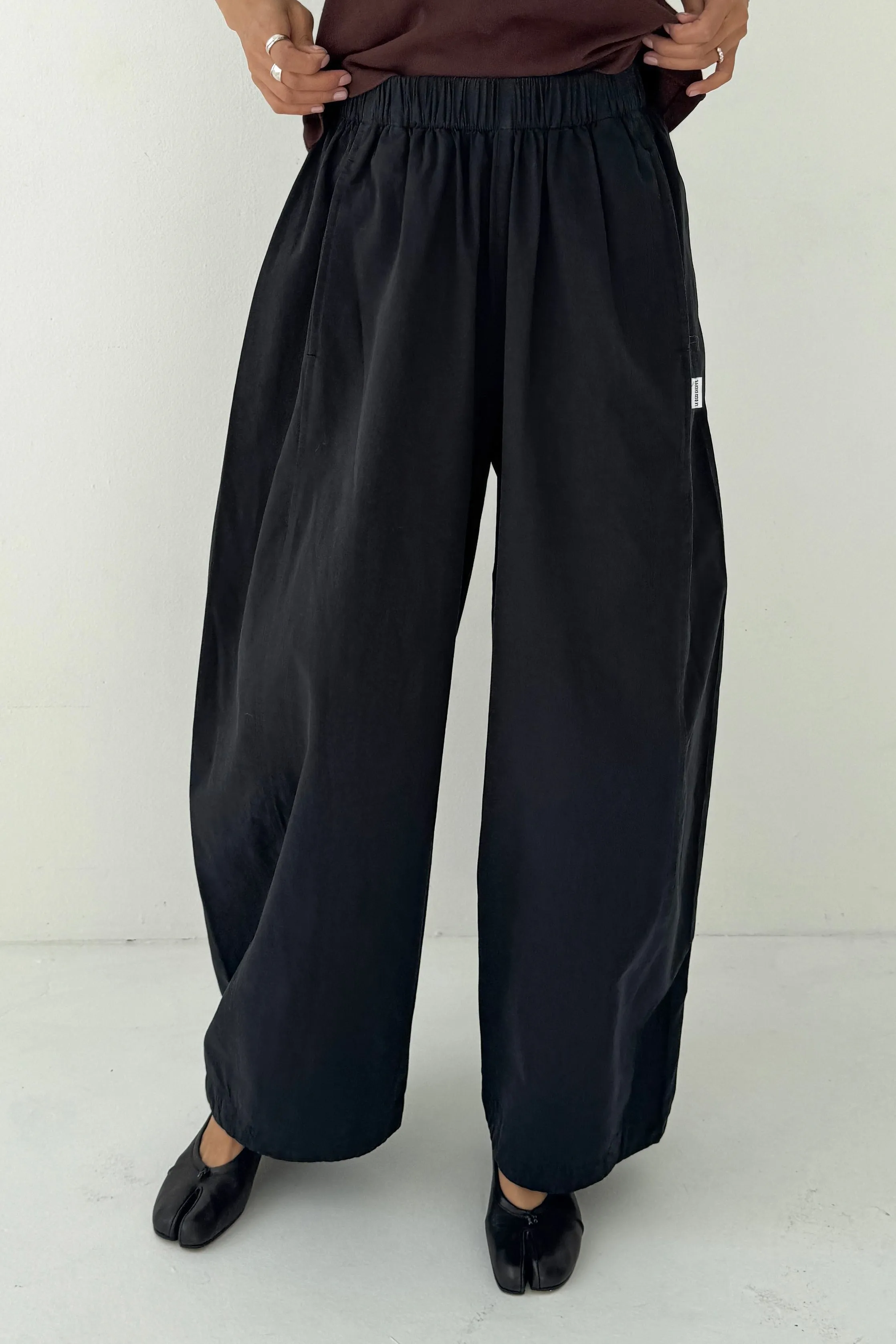 Parachute Pants - Black sold by Le Bon Shoppe product image thumbnail 3