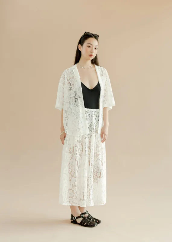 Field Skirt in Lace sold by A Bronze Age