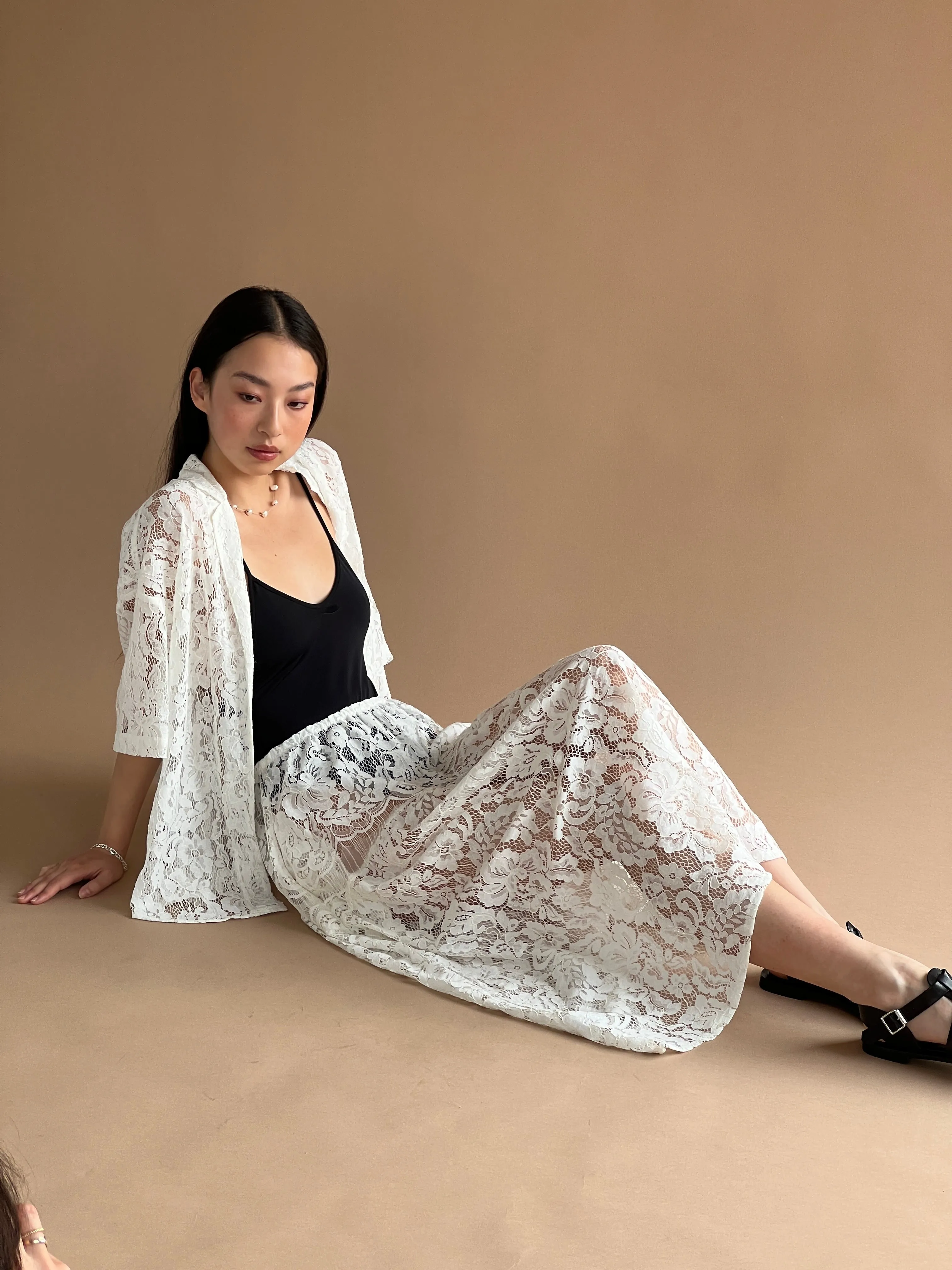 Field Skirt in Lace sold by A Bronze Age product image thumbnail 2
