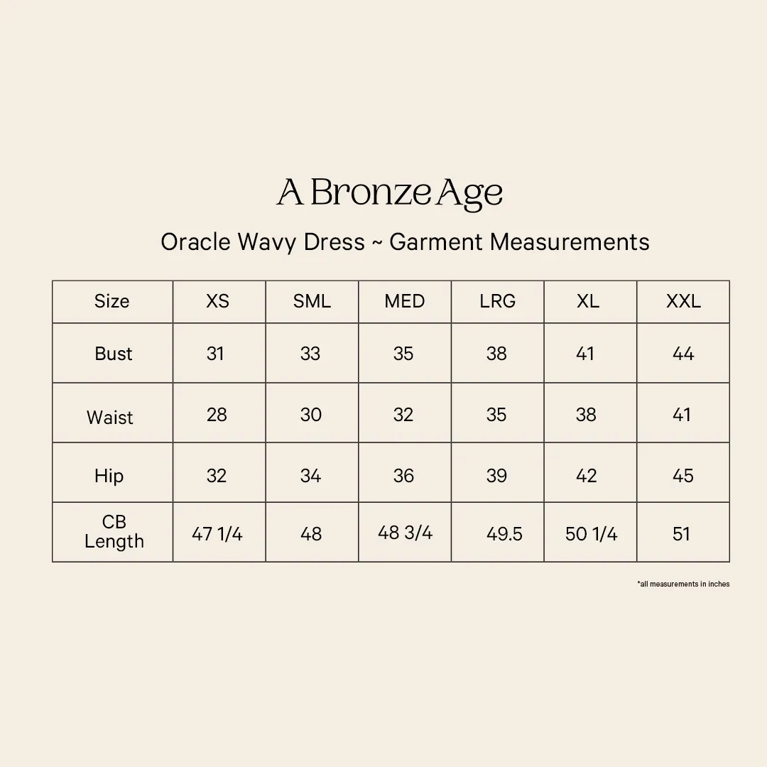 Oracle Wavy Dress - Sample sold by A Bronze Age product image thumbnail 5