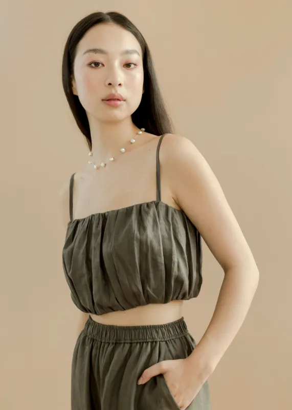 Yara Crop Top - Ready To Ship sold by A Bronze Age