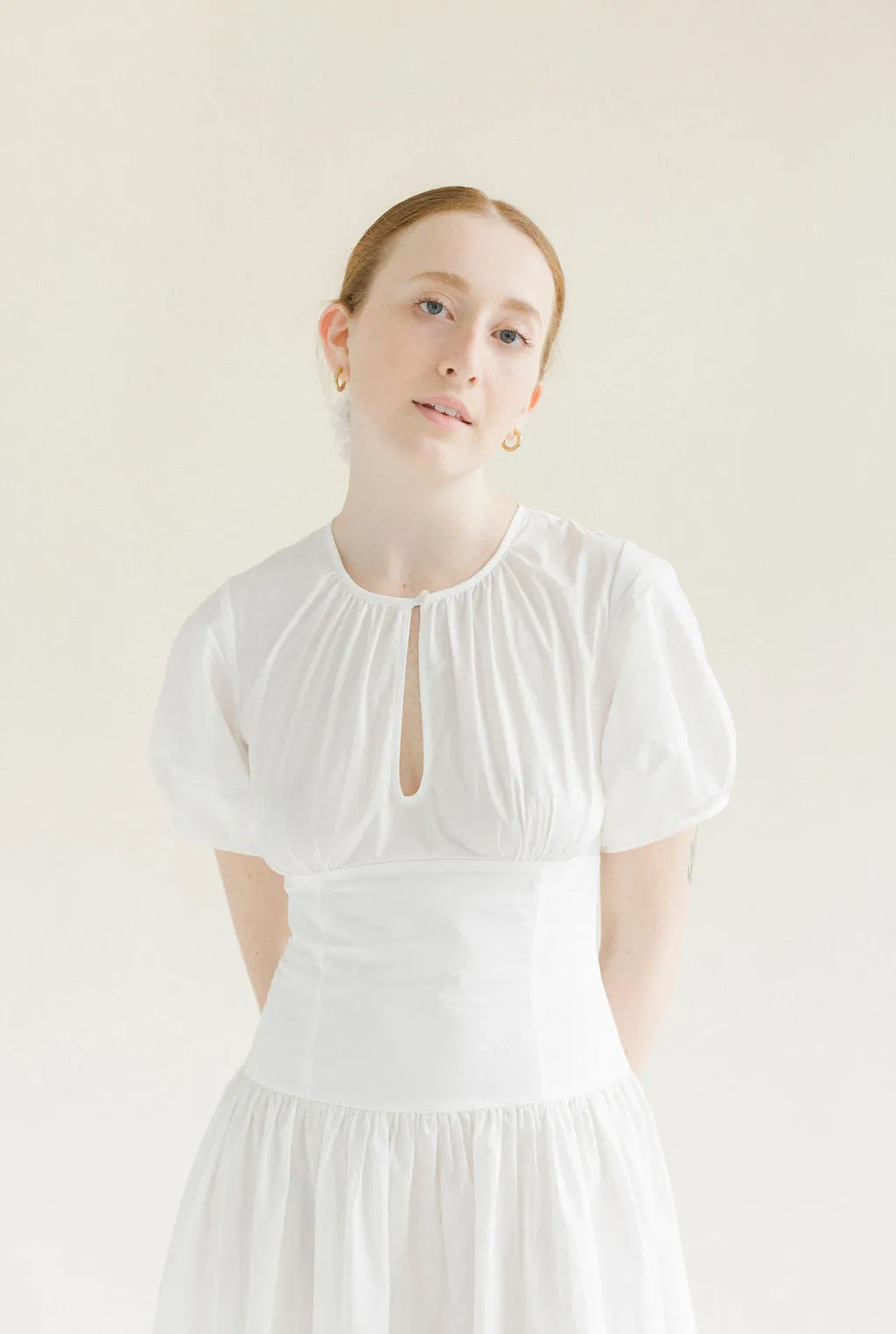 Drea Dress in White sold by A Bronze Age product image thumbnail 2