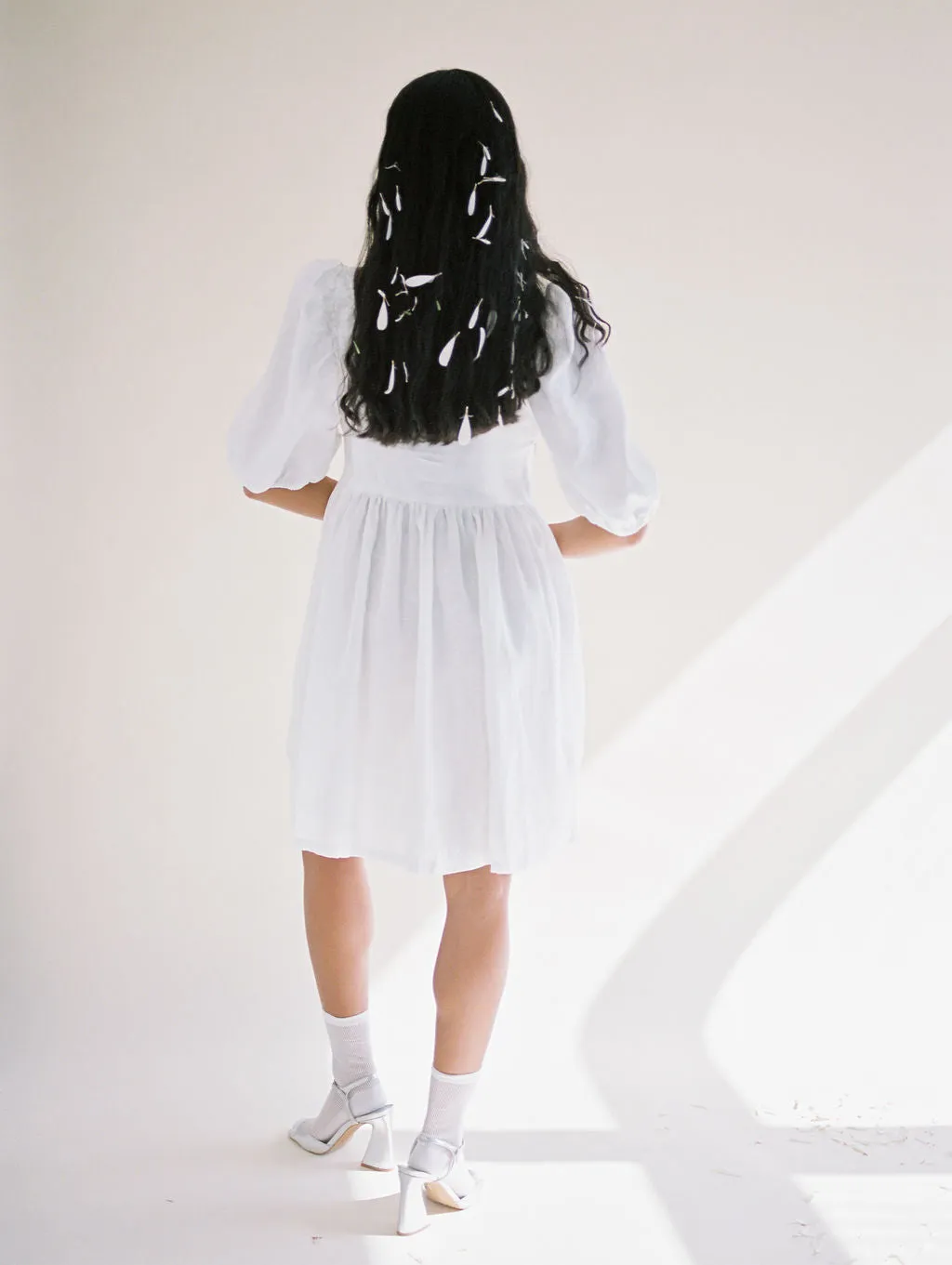 Bridal Manon Mini Puff Dress sold by A Bronze Age product image thumbnail 3