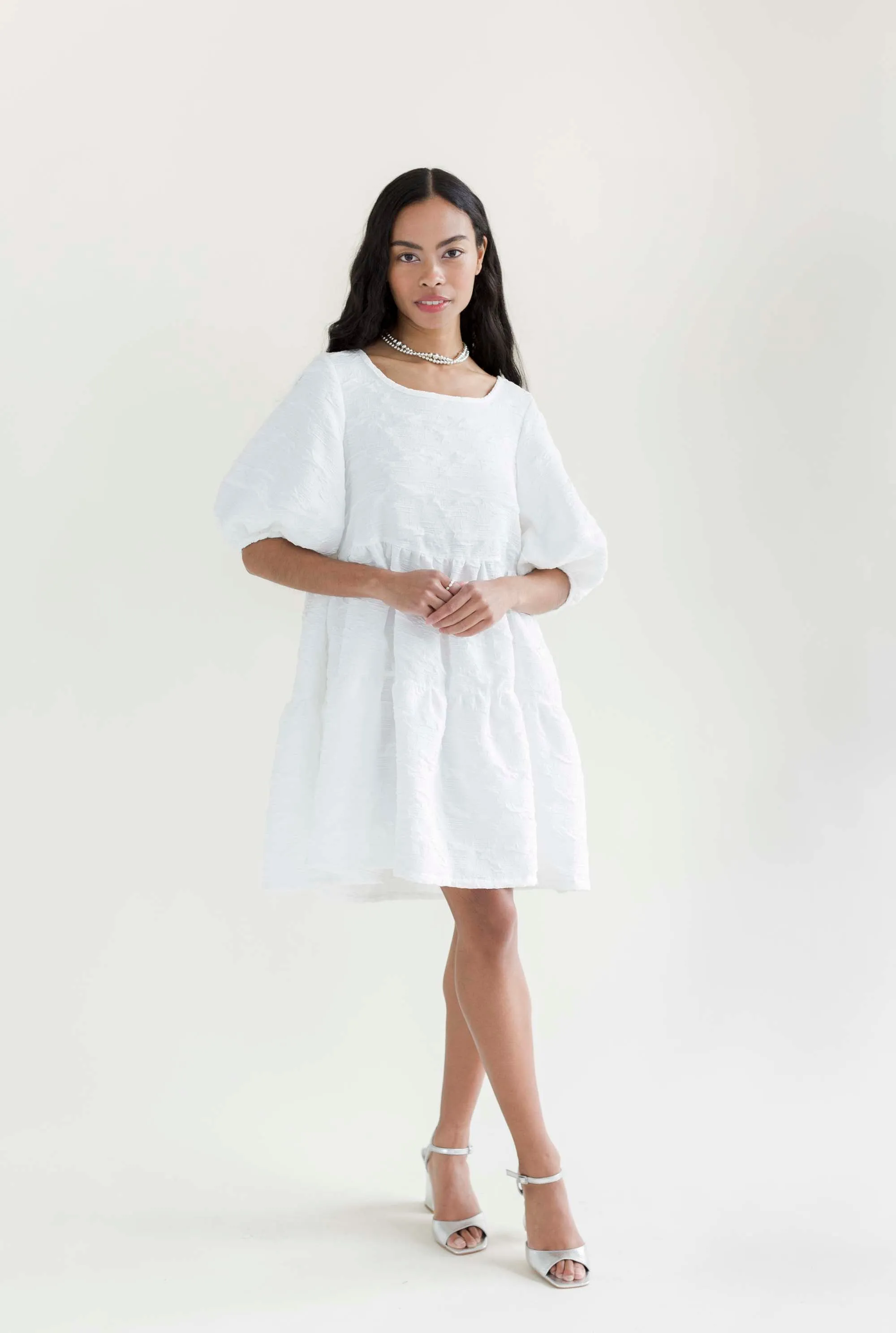 Nati Dress in Crinkle Crepe sold by A Bronze Age product image thumbnail 4