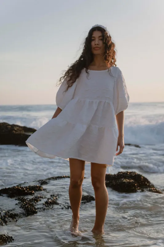 Nati Dress in Crinkle Crepe sold by A Bronze Age