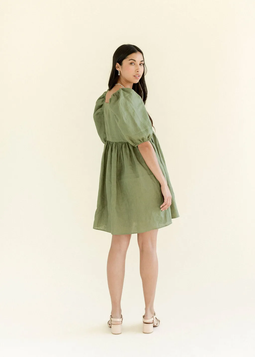Manon Mini Puff Dress sold by A Bronze Age product image thumbnail 3