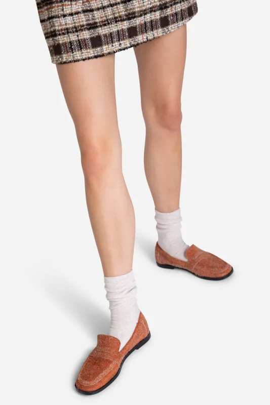 CENTRE BRUSHED SUEDE LOAFER made by Intentionally Blank