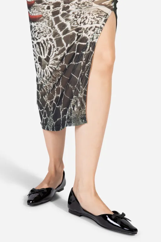 CECILIA PATENT BALLET FLAT made by Intentionally Blank