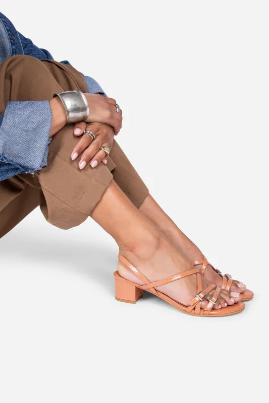 KARITON BLOCK HEEL SANDAL sold by Intentionally Blank