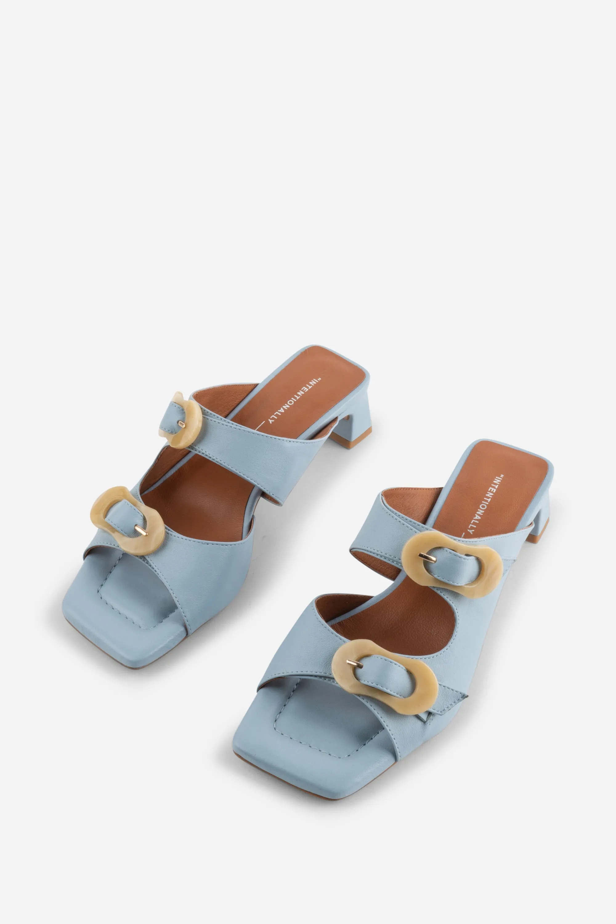 NORA SQUARE TOE SANDAL sold by Intentionally Blank product image thumbnail 2
