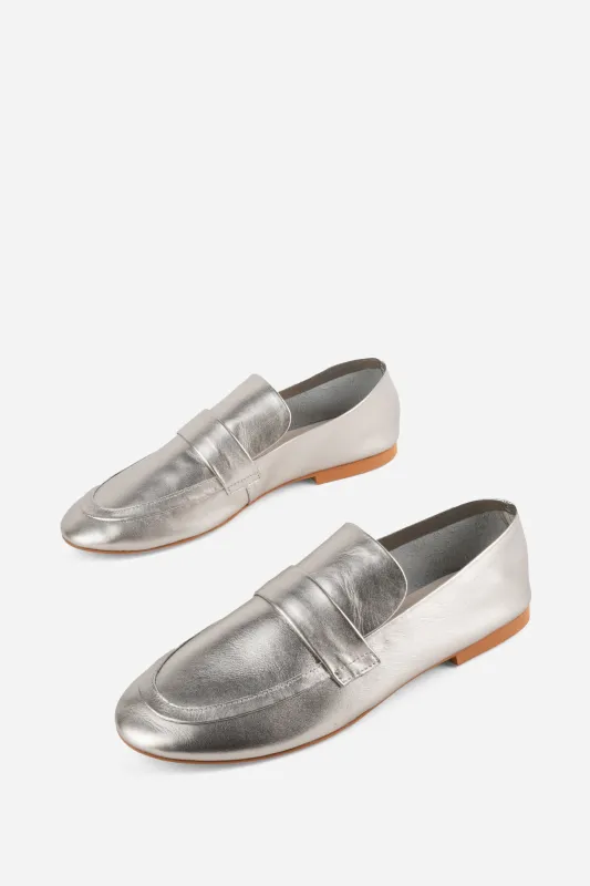 PERM METALLIC LOAFER sold by Intentionally Blank