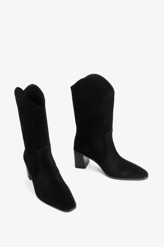 WORTH SUEDE WESTERN BOOT made by Intentionally Blank