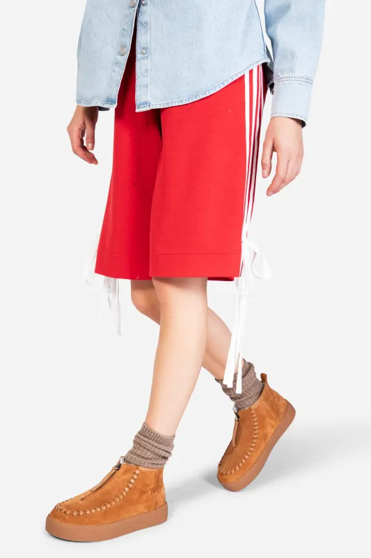 TAM TAM FAUX-FUR LINED SUEDE ANKLE BOOT made by Intentionally Blank