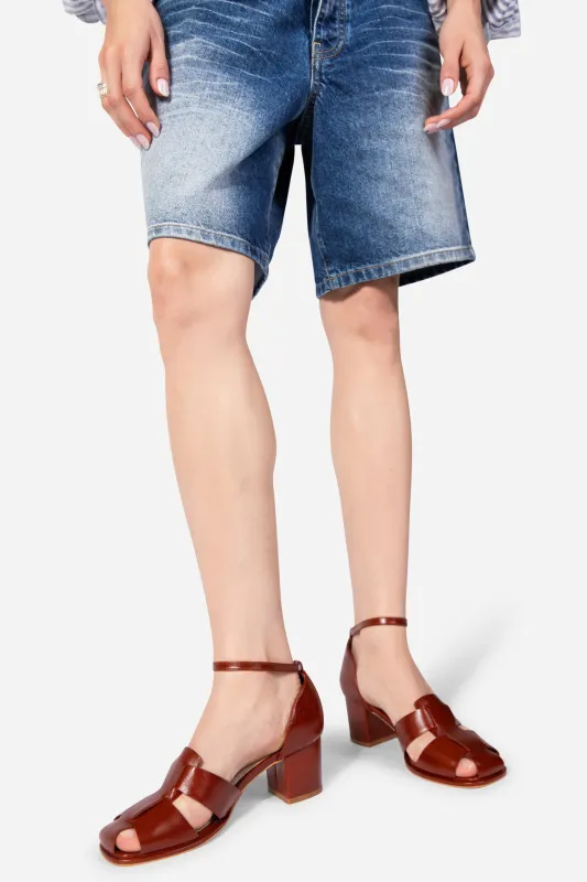 APRIL OILED LEATHER FISHERMAN HEEL made by Intentionally Blank