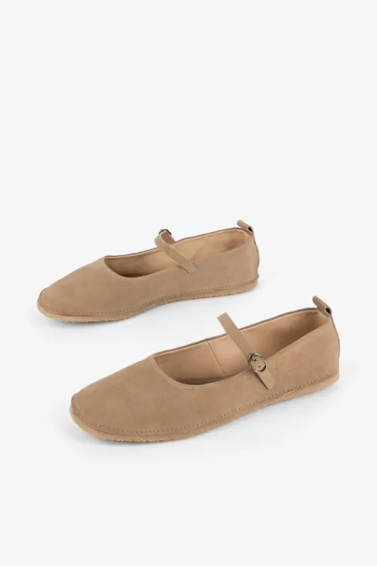 NICOLETTE SUEDE MARY JANE made by Intentionally Blank