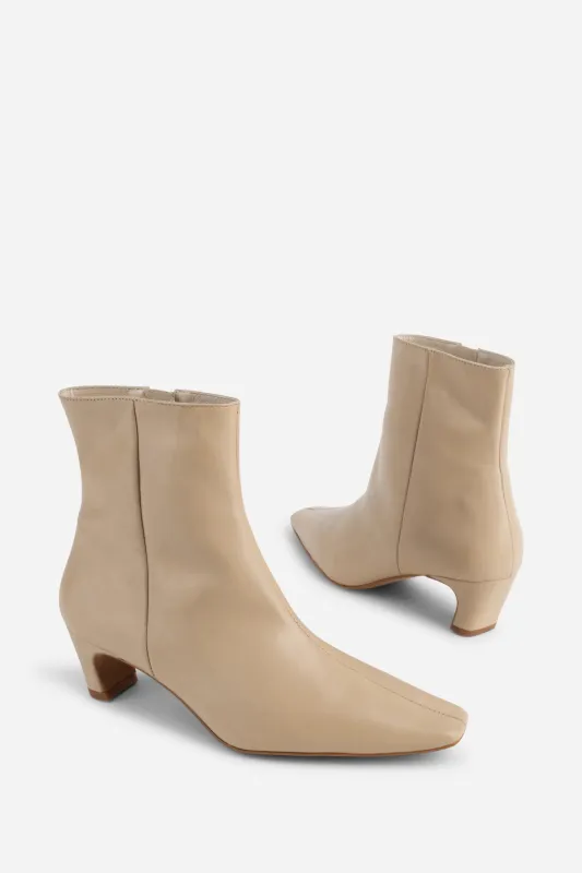 LEXI KITTEN HEEL ANKLE BOOT sold by Intentionally Blank