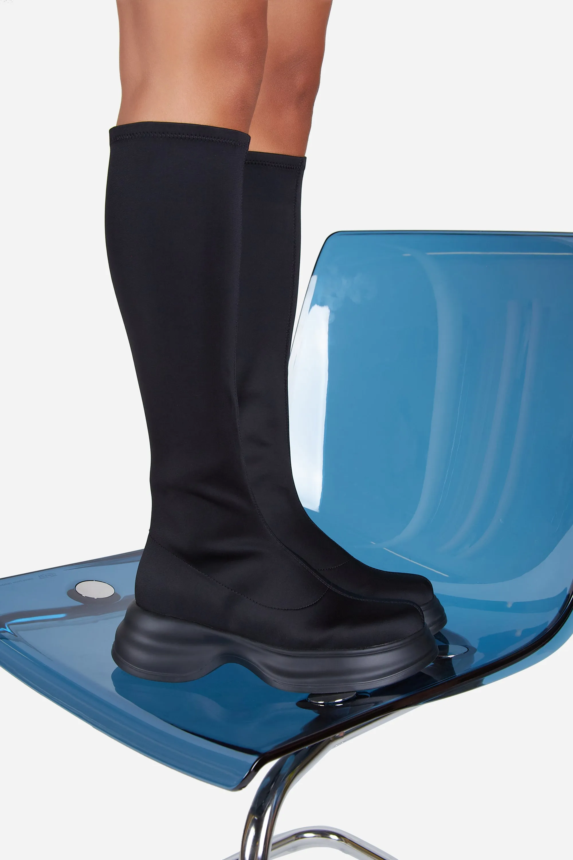 MALMO STRETCH KNEE HIGH BOOT sold by Intentionally Blank product image thumbnail 2