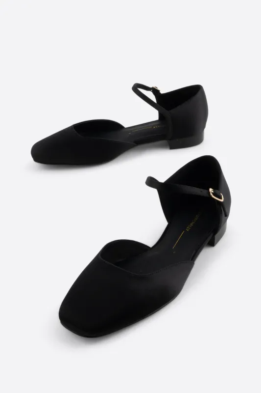 ELIZABETH SATIN MARY JANE made by Intentionally Blank