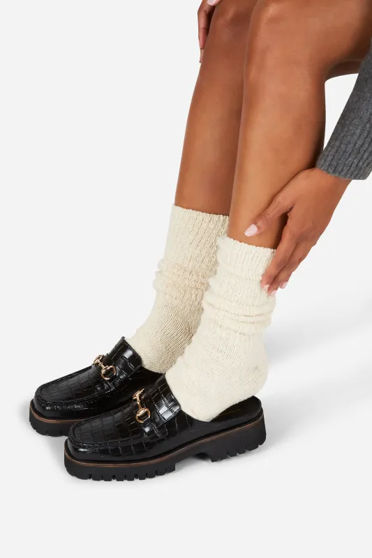 GARABOU SLIPPER SOCKS made by Intentionally Blank