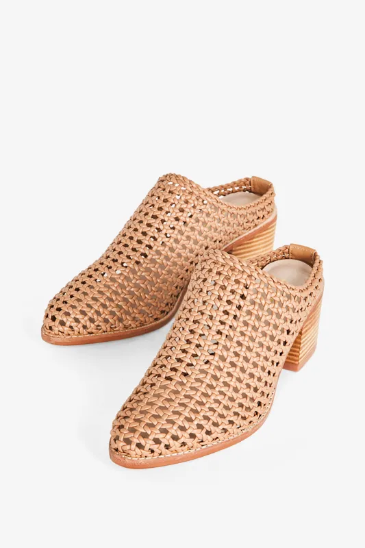 CAPS HEELED MULE made by Intentionally Blank