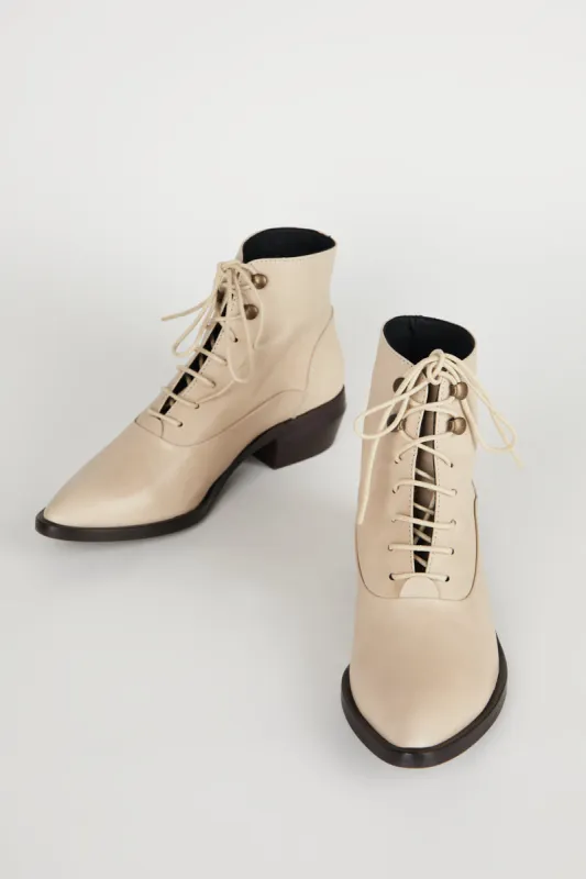 WEST LACE UP ANKLE BOOT sold by Intentionally Blank