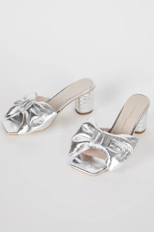 KRISELDA METALLIC HEEL made by Intentionally Blank