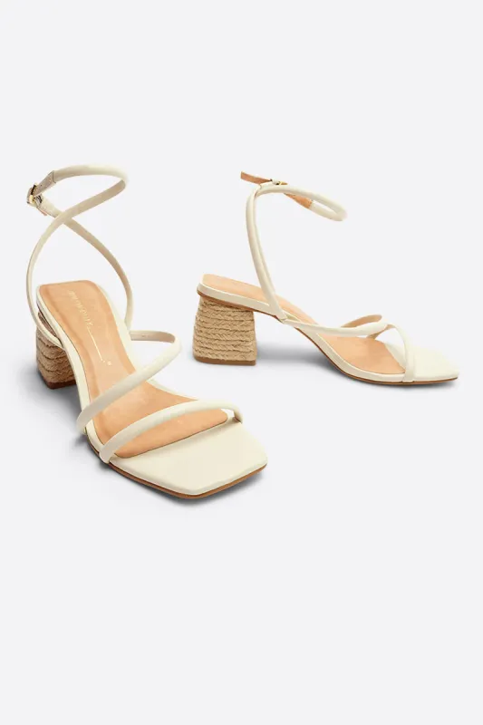 LIMO HEELED SANDAL made by Intentionally Blank