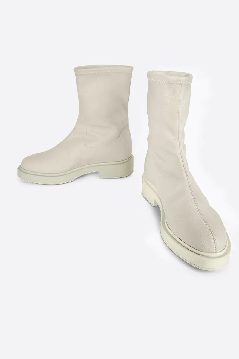 IDA VEGAN NATURAL SOLE BOOT sold by Intentionally Blank