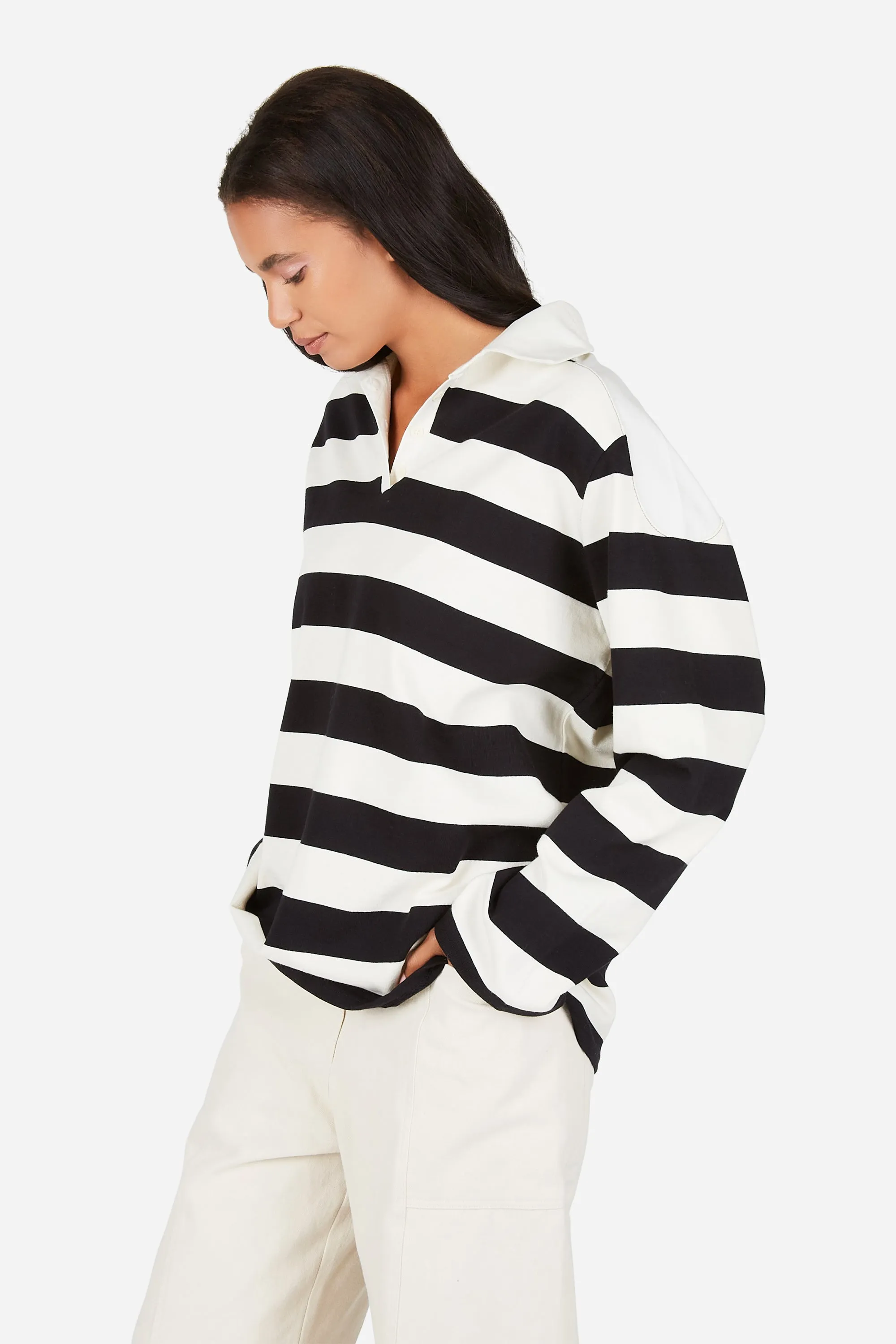 LOCK RUGBY SHIRT sold by Intentionally Blank product image thumbnail 3