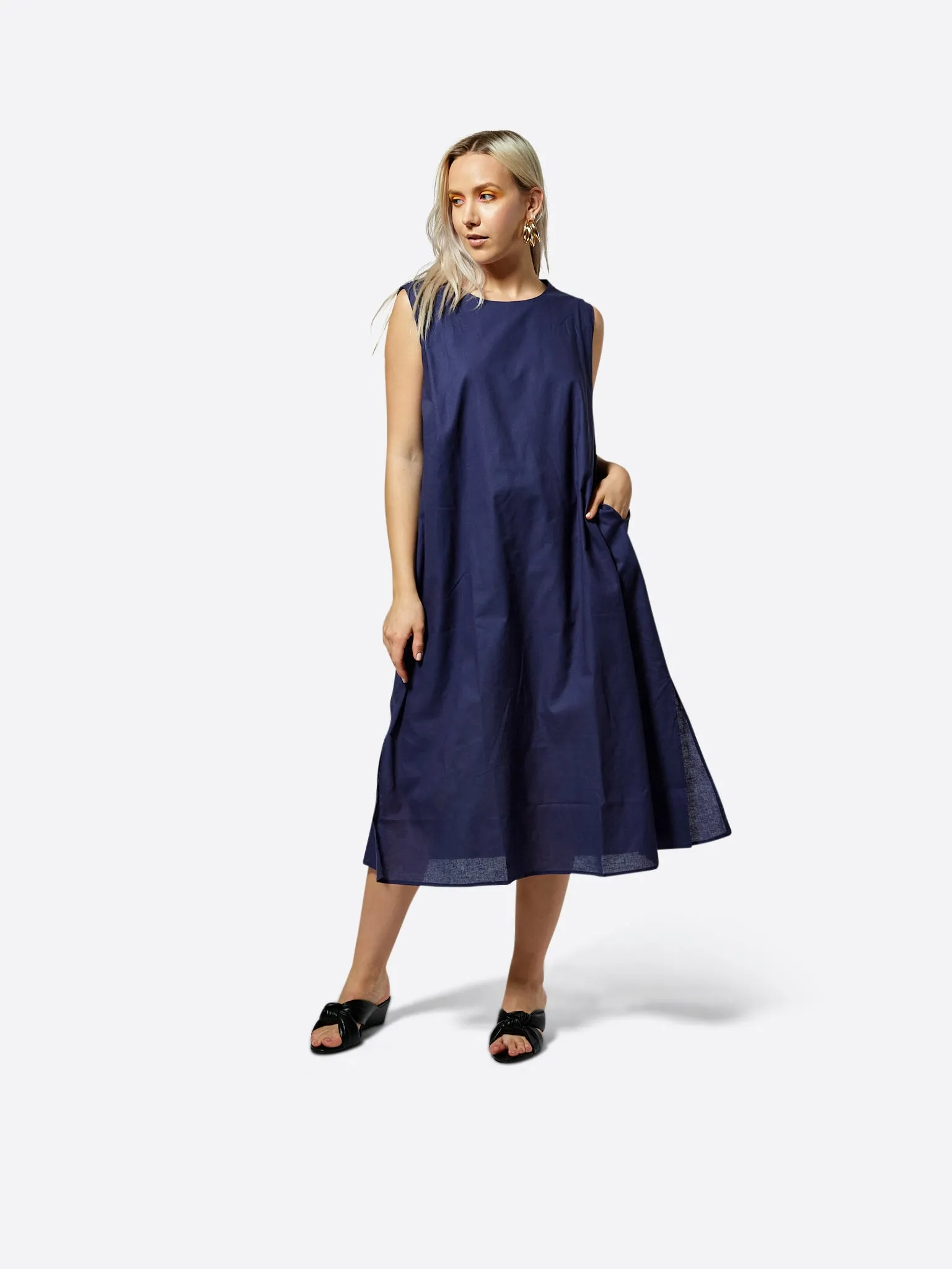 PAL LINEN MAXI DRESS sold by Intentionally Blank